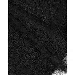 Black Virgin Wool Pencil Cut Midi Skirt