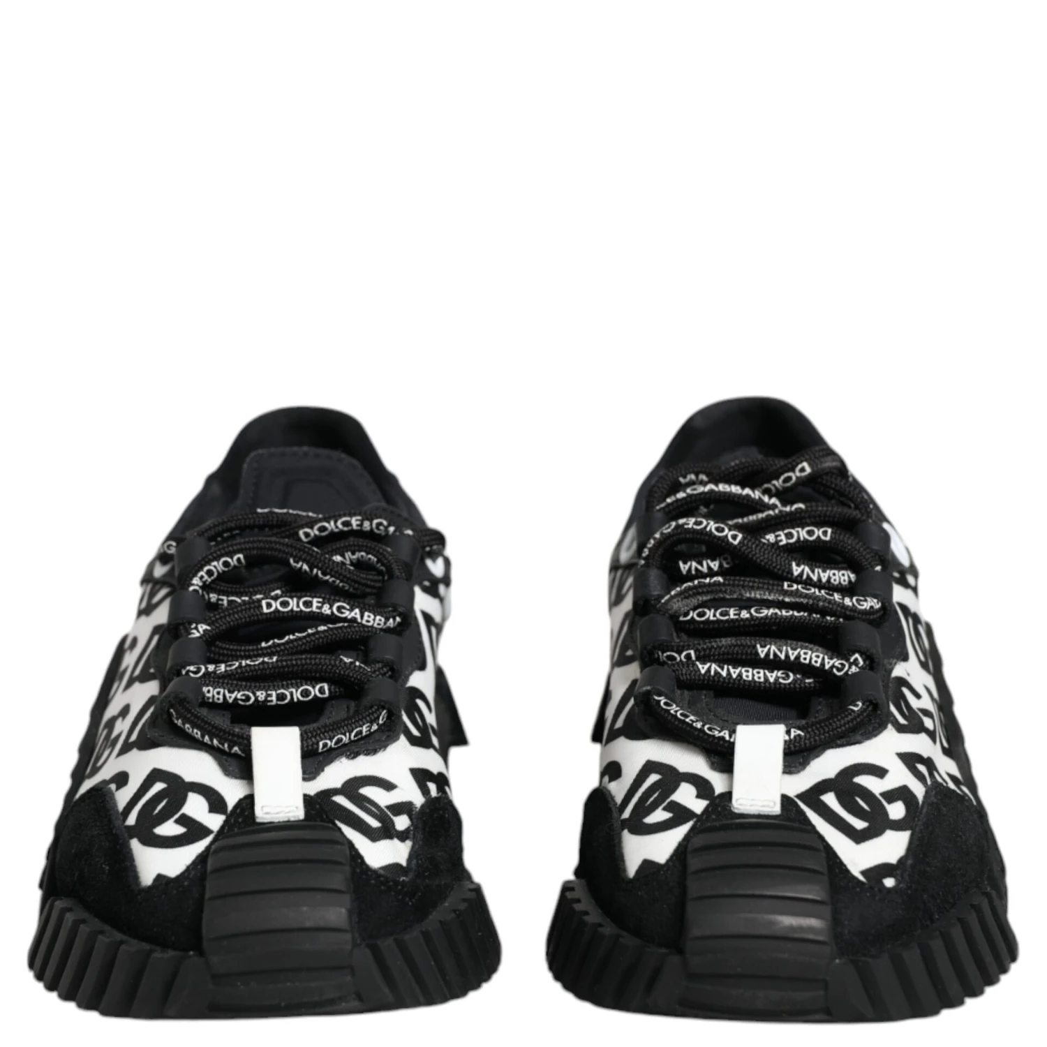 Black Logo Lace Up Low Top NS1 Sneakers Shoes