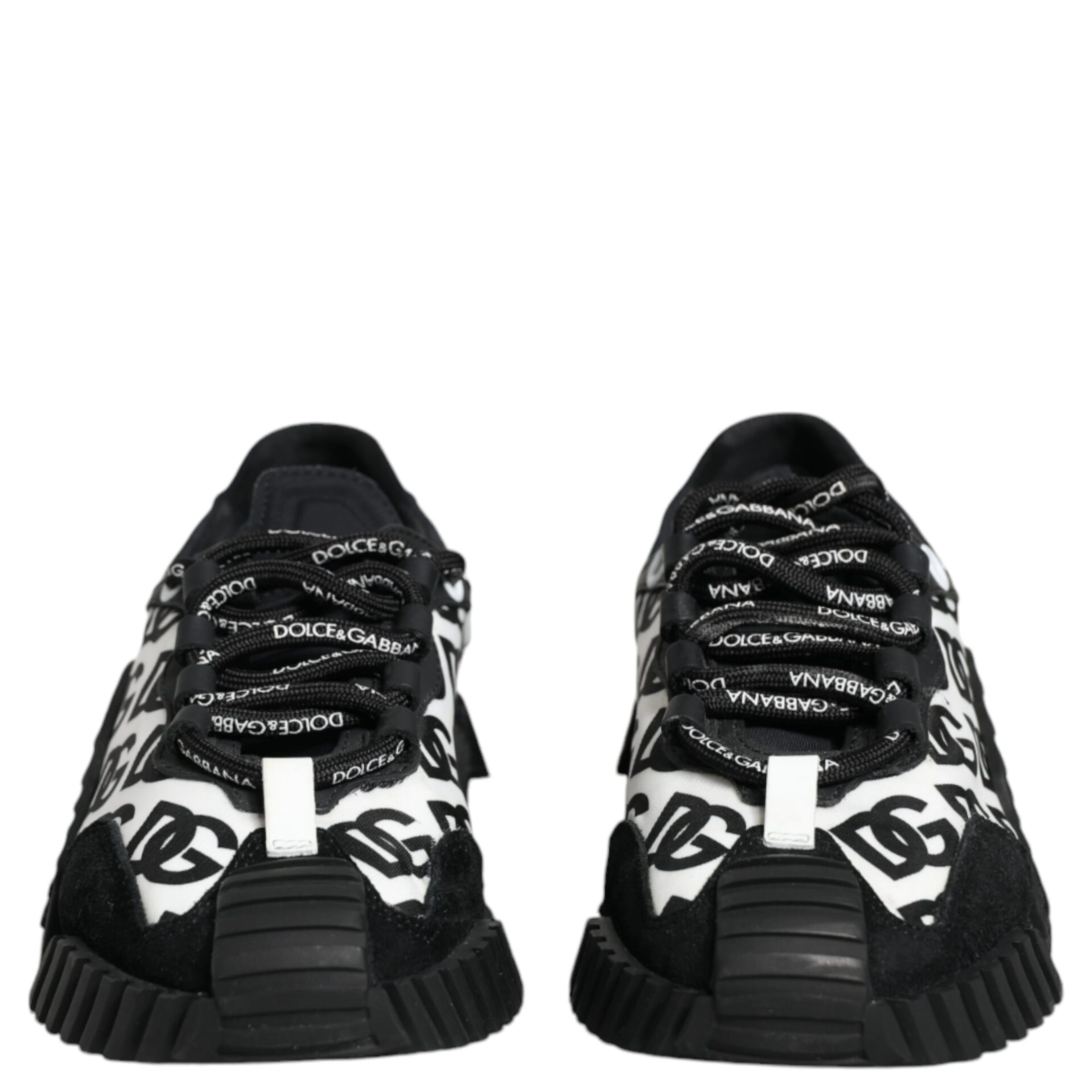Black Logo Lace Up Low Top NS1 Sneakers Shoes