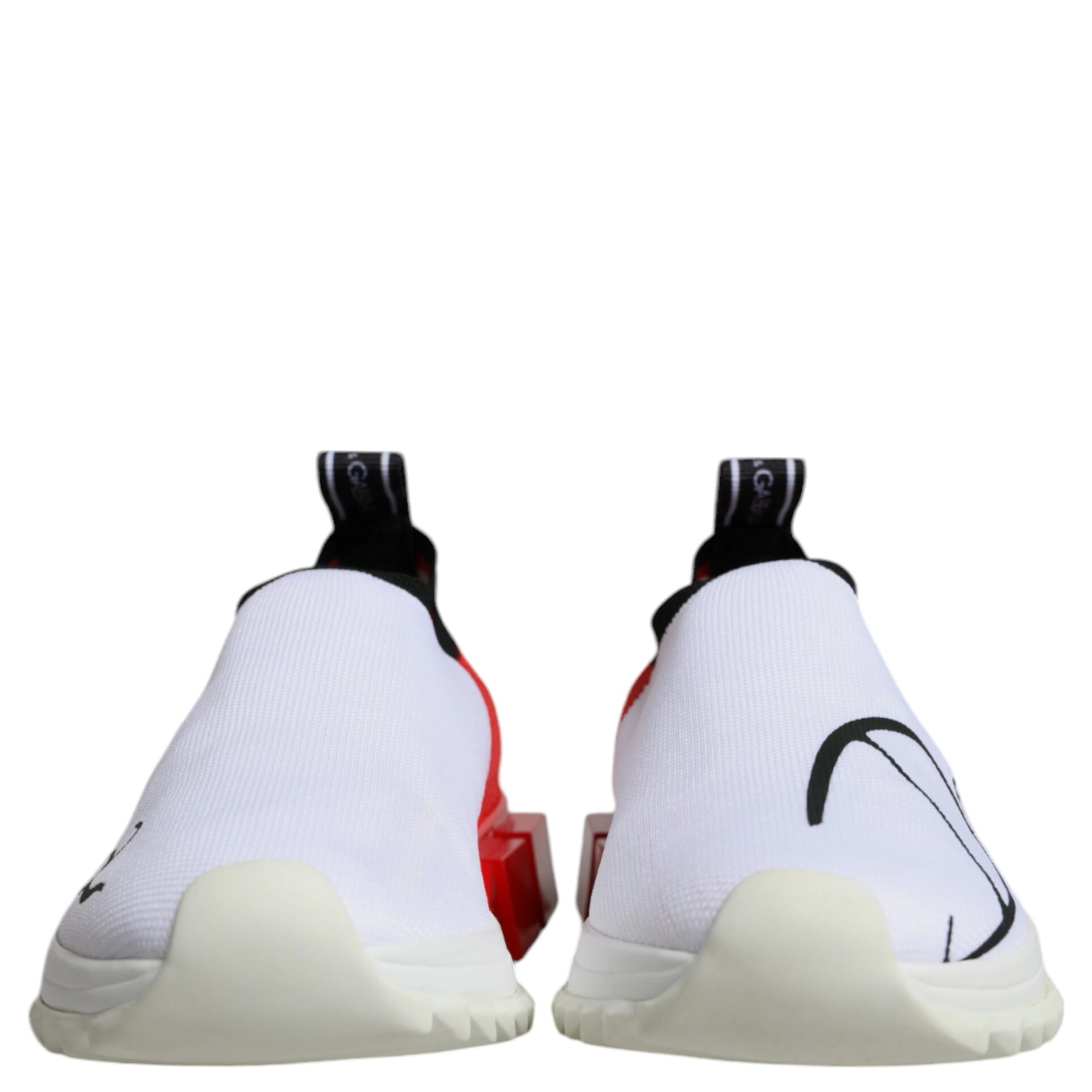 White Red Low Top Sorrento Men Sneakers Shoes