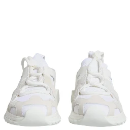 White Mesh Sorrento Trekking Sneakers Shoes