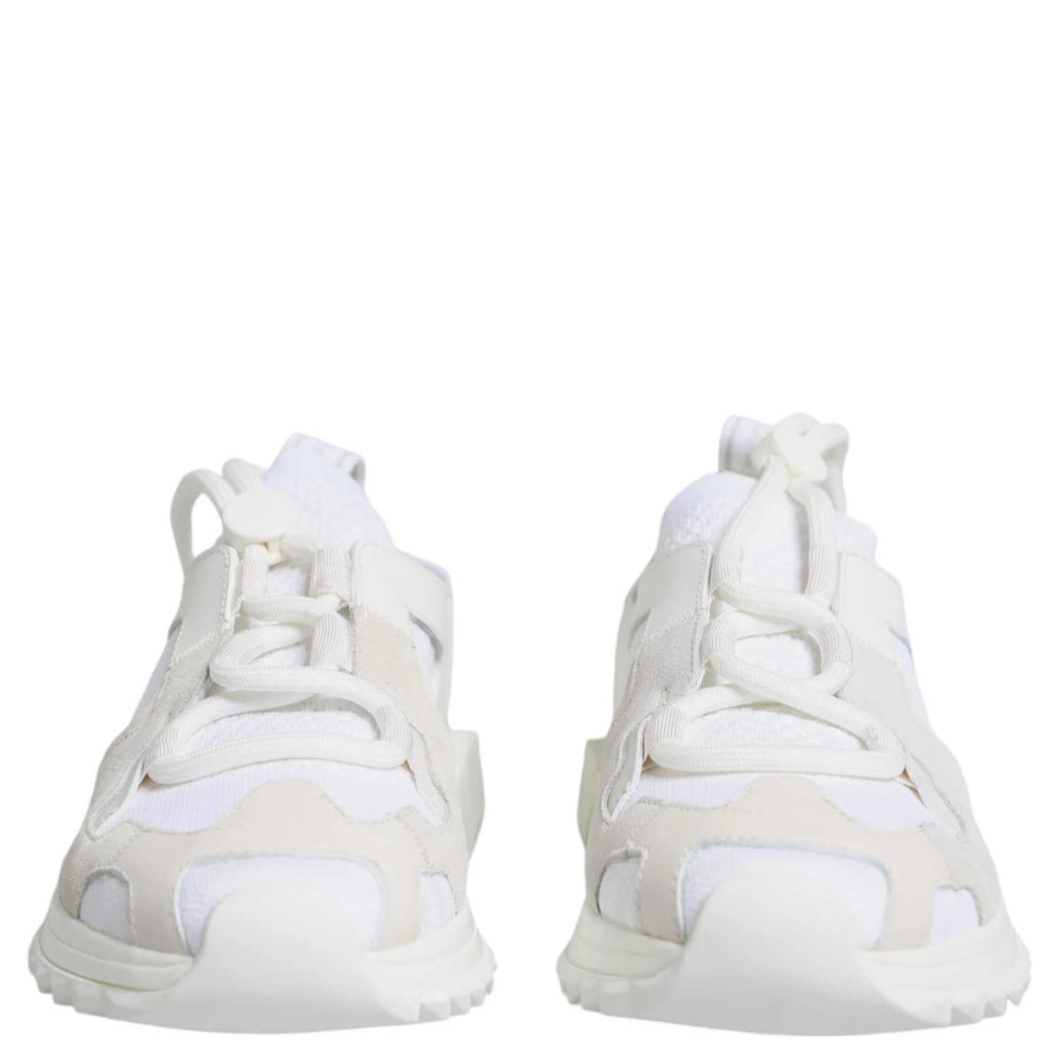 White Mesh Sorrento Trekking Sneakers Shoes