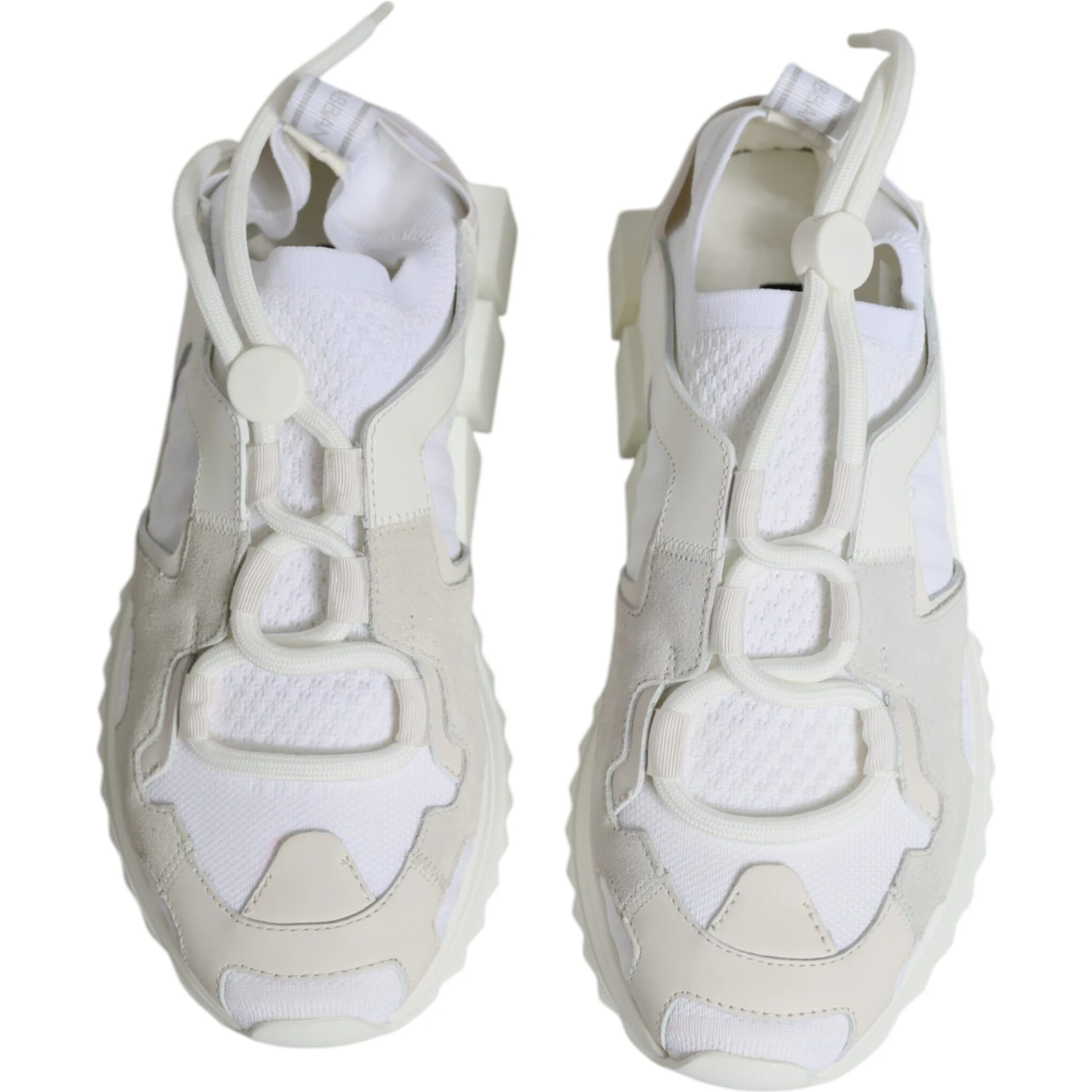 White Mesh Sorrento Trekking Sneakers Shoes