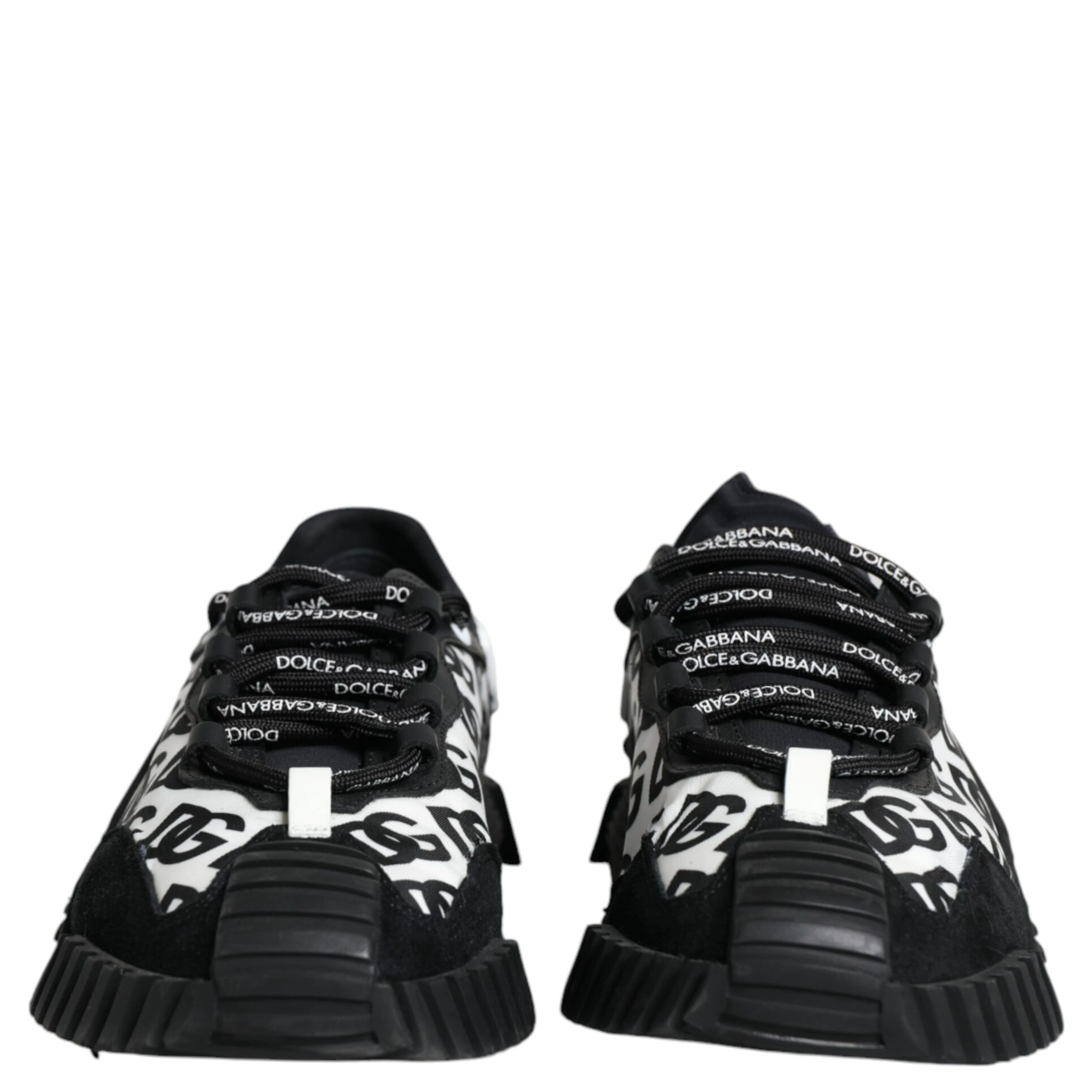 Black Logo Lace Up Low Top NS1 Sneakers Shoes