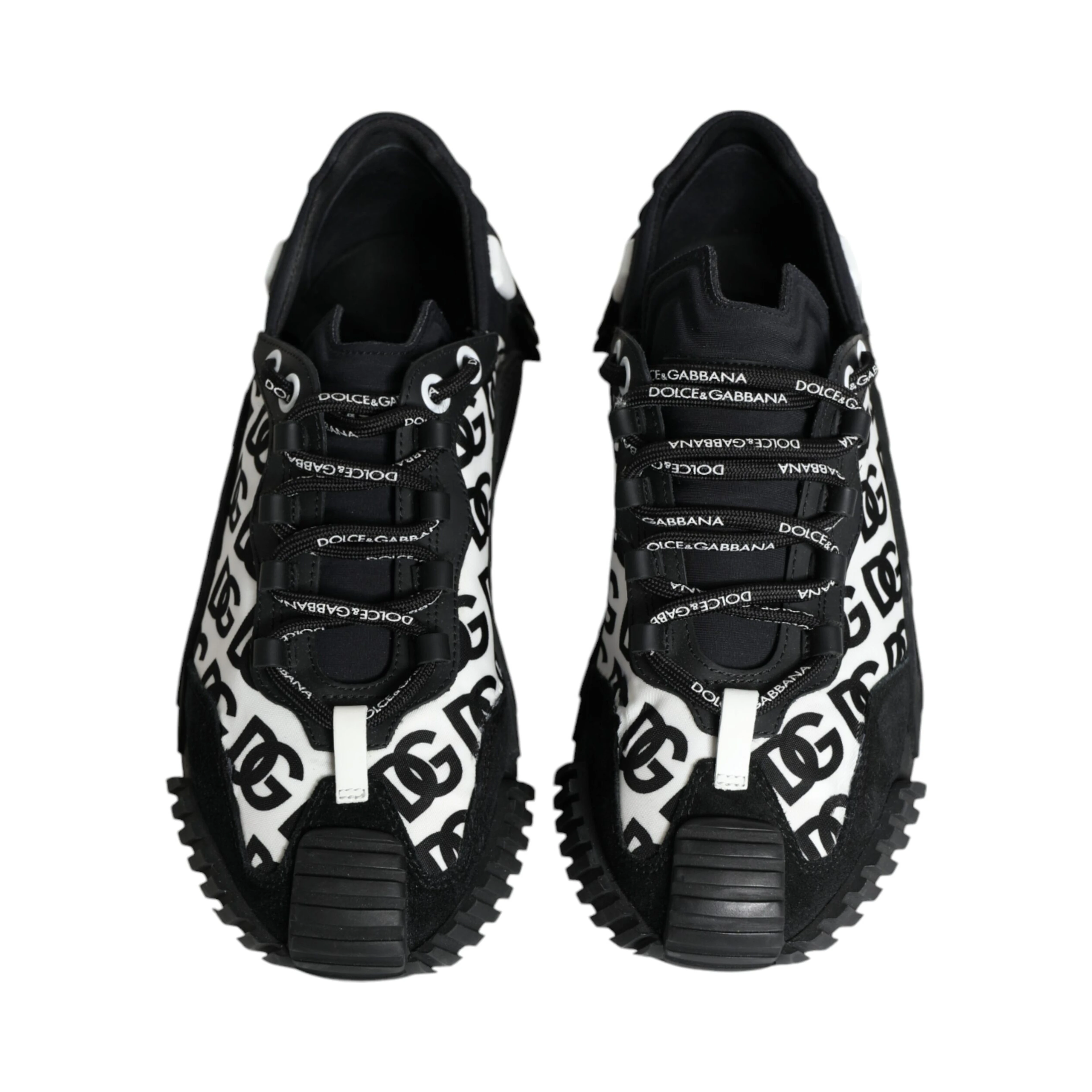 Black Logo Lace Up Low Top NS1 Sneakers Shoes