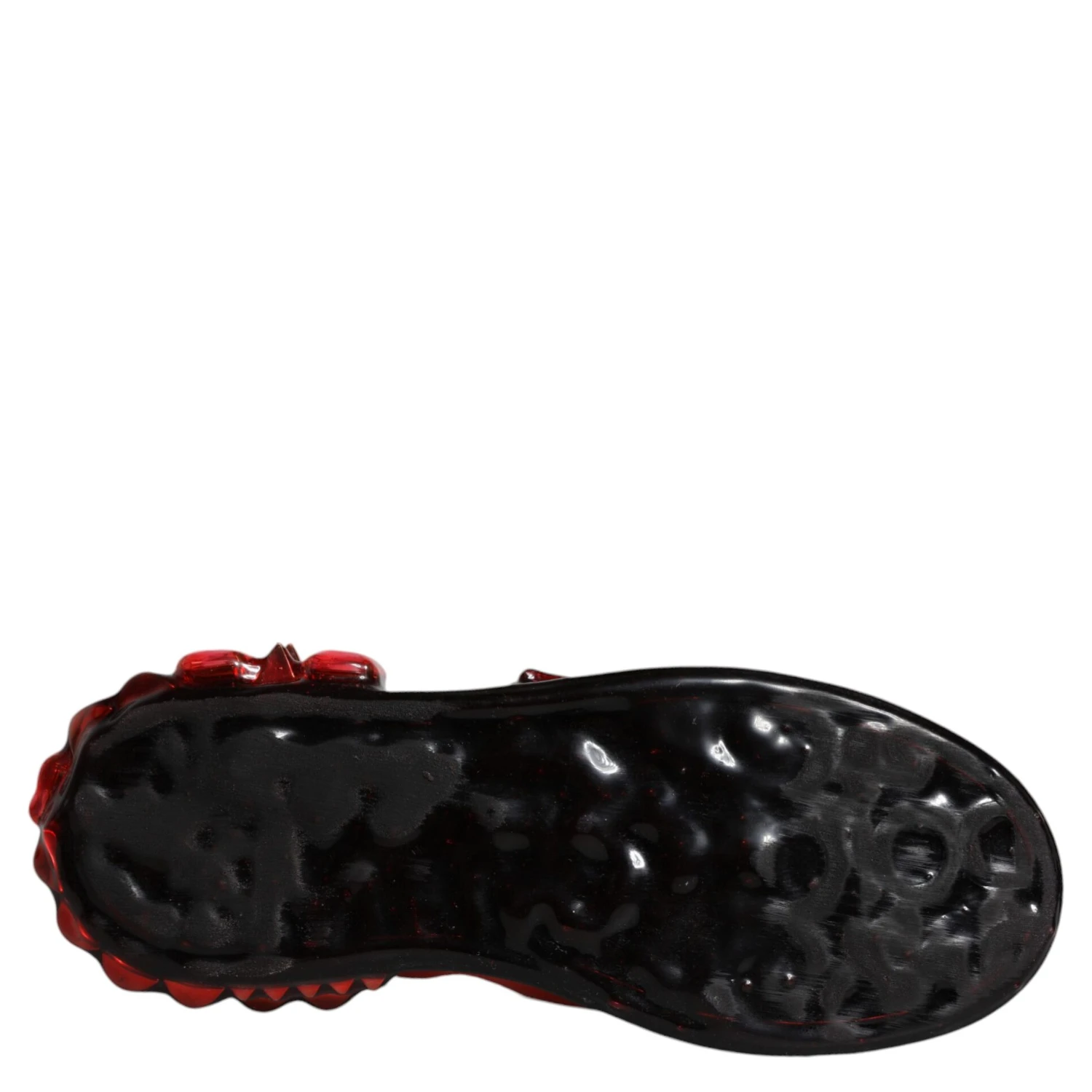 White Red Crystals Leather Portofino Sneakers Shoes