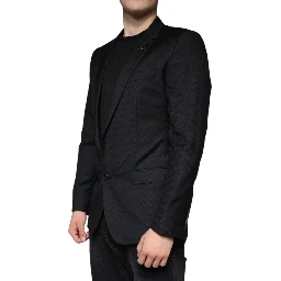 Black MARTINI Bee Single Breasted Blazer