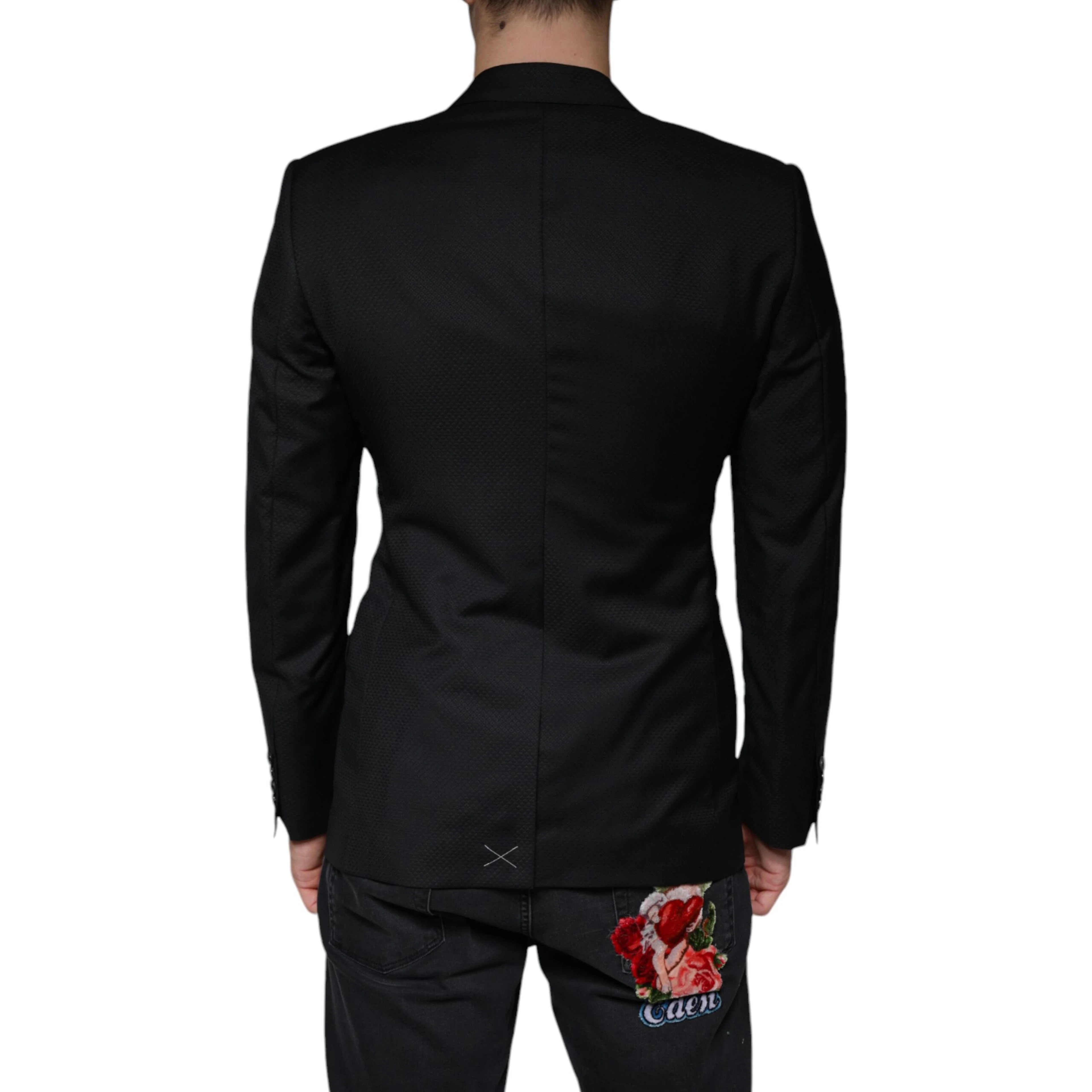 Black MARTINI Bee Single Breasted Blazer