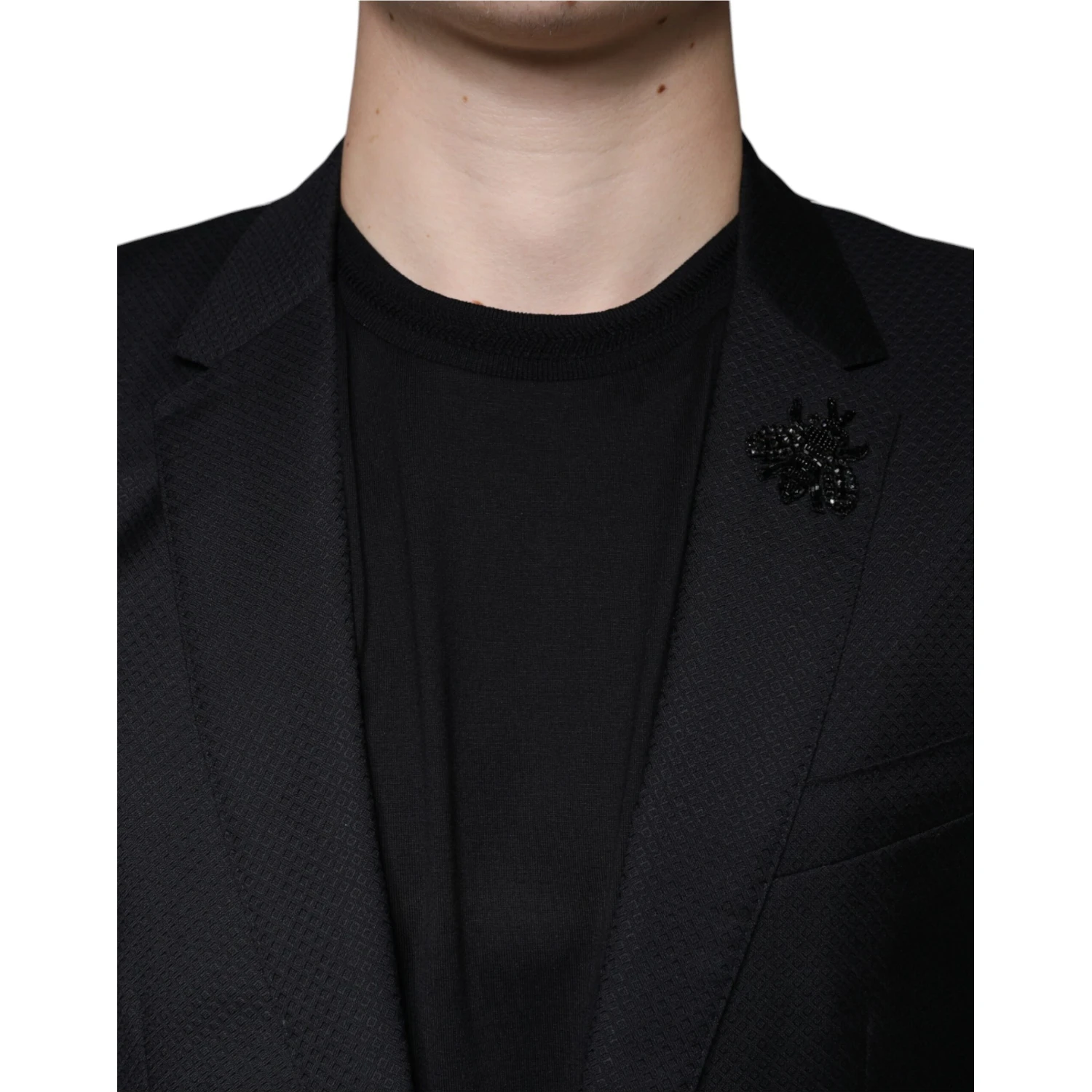 Black MARTINI Bee Single Breasted Blazer