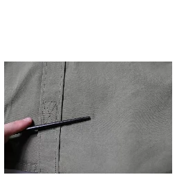 Military Green Cotton Bend Collared Coat Jacket