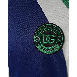 Multicolor Polyester Full Zip Bomber Jacket