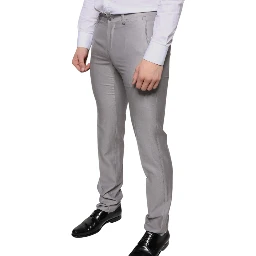 Light Gray Wool Dress Pants