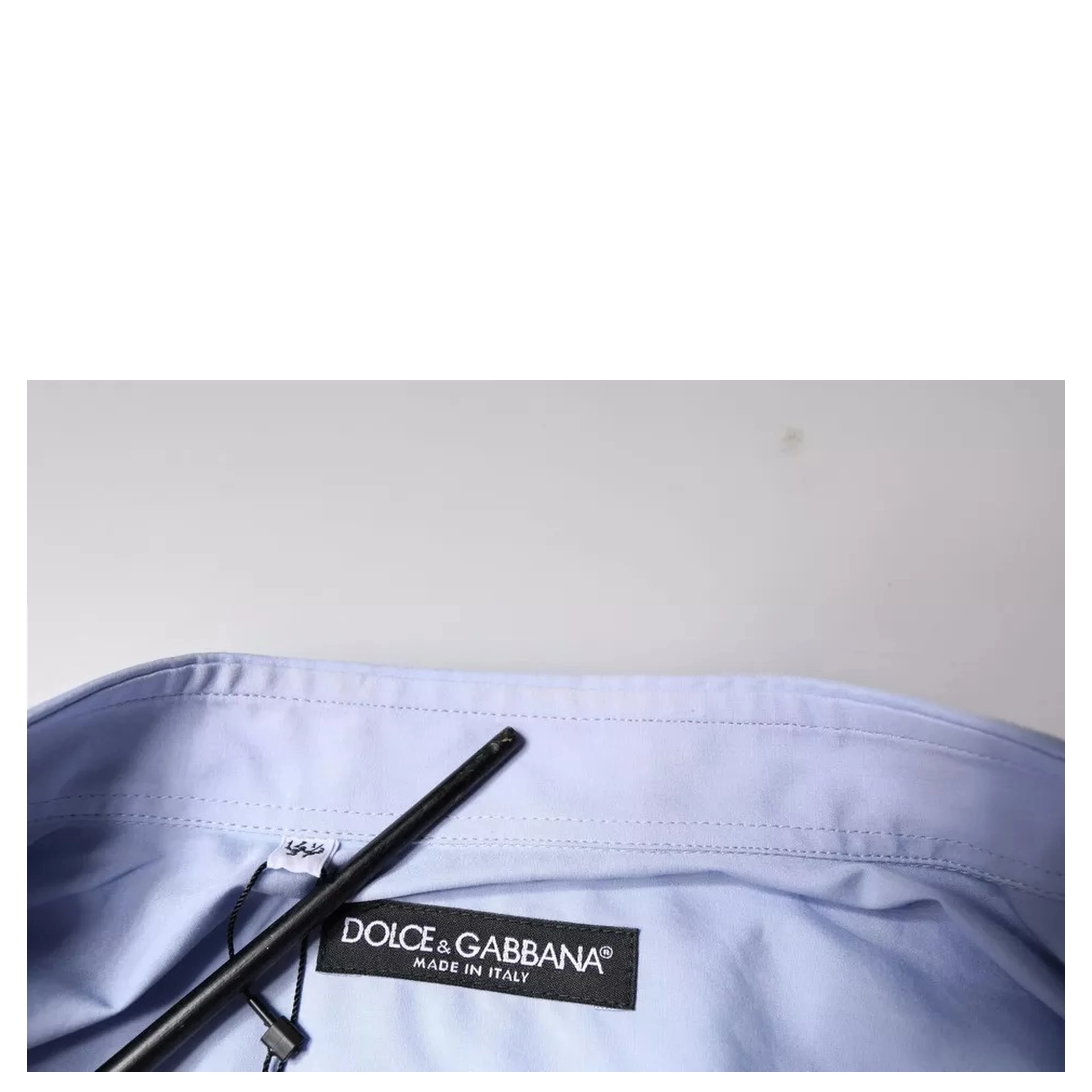 Light Blue Cotton Men Dress Formal Shirt