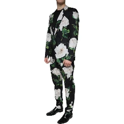 Black Rose Cotton Men Formal 2 Piece Suit