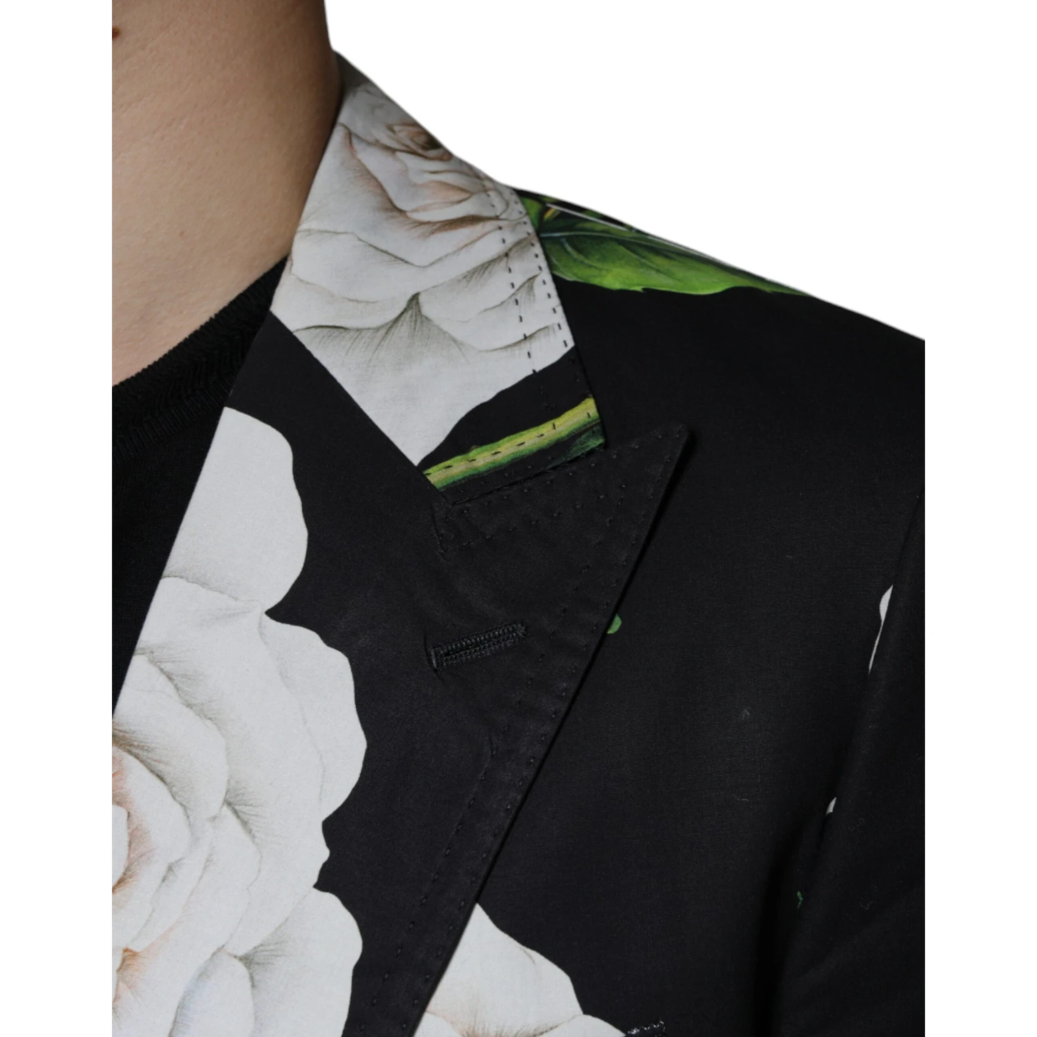 Black Rose Cotton Men Formal 2 Piece Suit