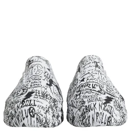 White Black Graffiti Daymaster Sneakers Shoes
