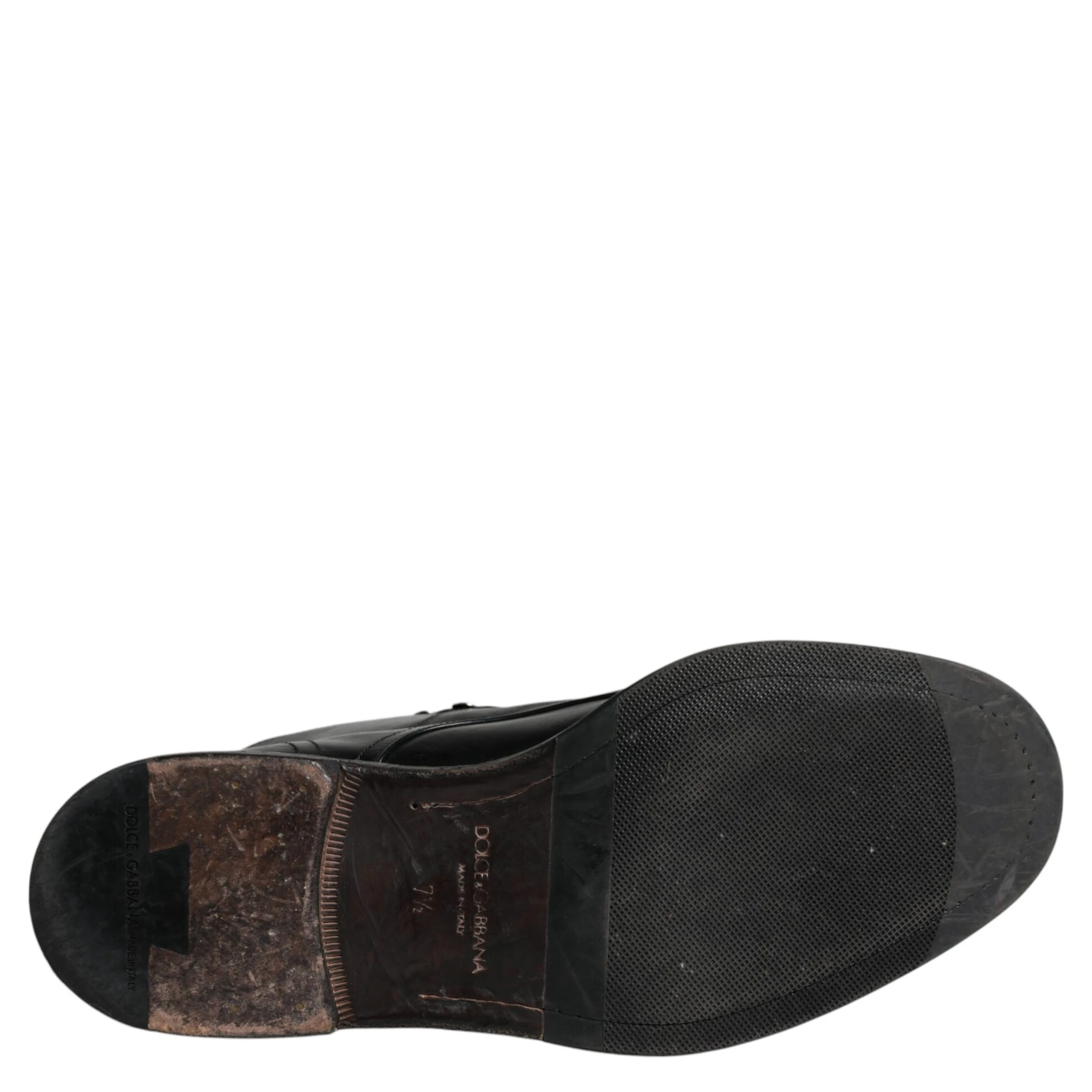 Black Leather Men Short Boots Lace Up Shoes