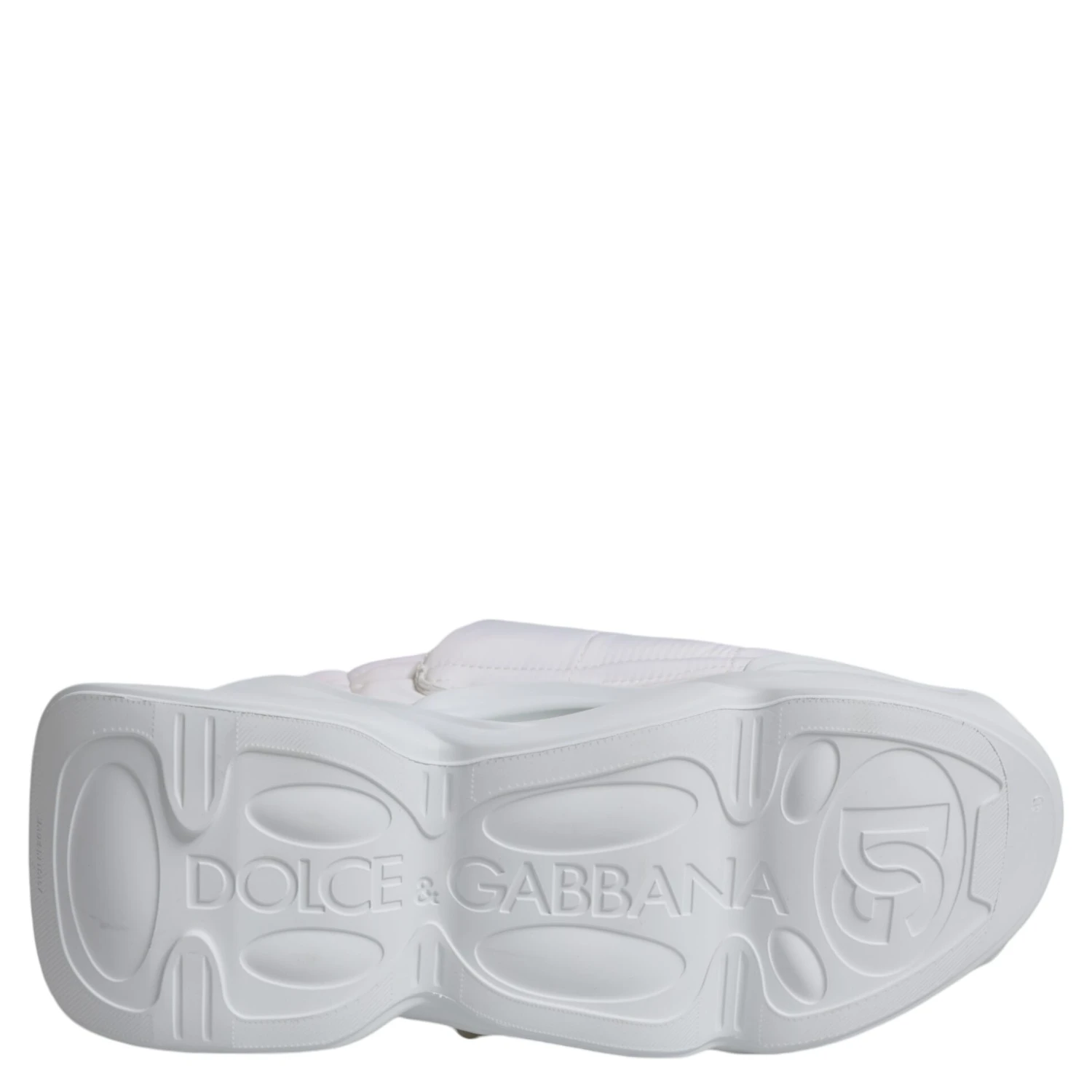 White Padded Fabric Low Top Sneakers Shoes