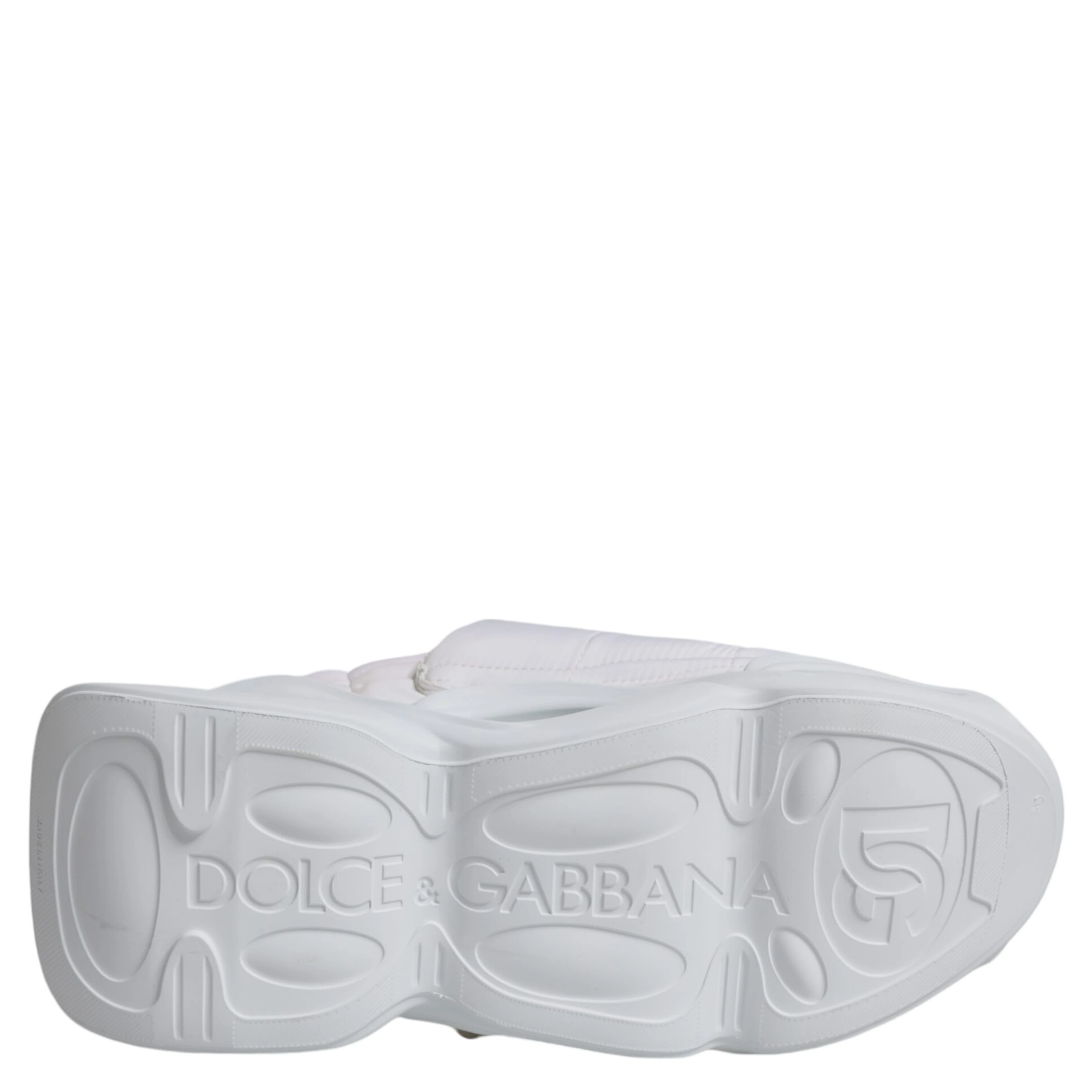 White Padded Fabric Low Top Sneakers Shoes