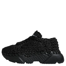 Black Knitted Daymaster Sneakers Shoes