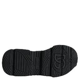 Black Knitted Daymaster Sneakers Shoes