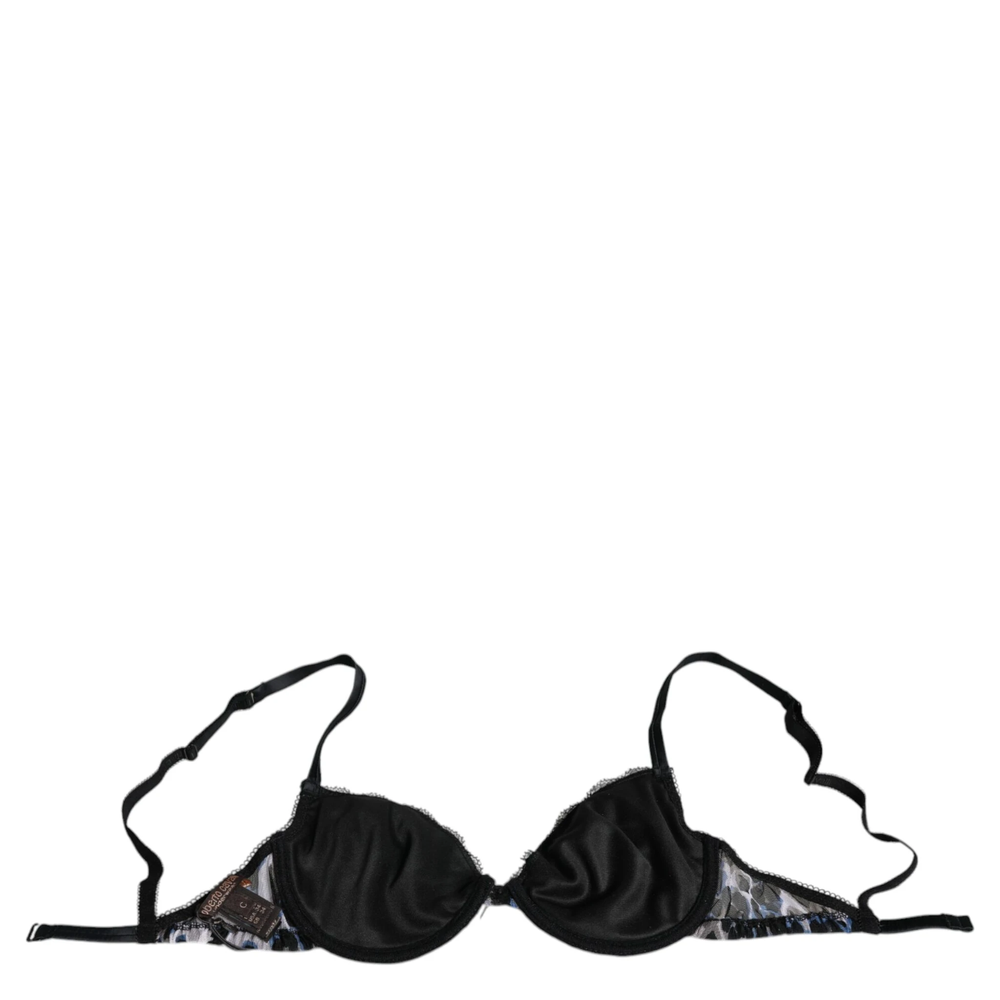 White Leopard Push Up Reggiseno Bra Underwear