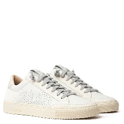 White Leather T-Shirt