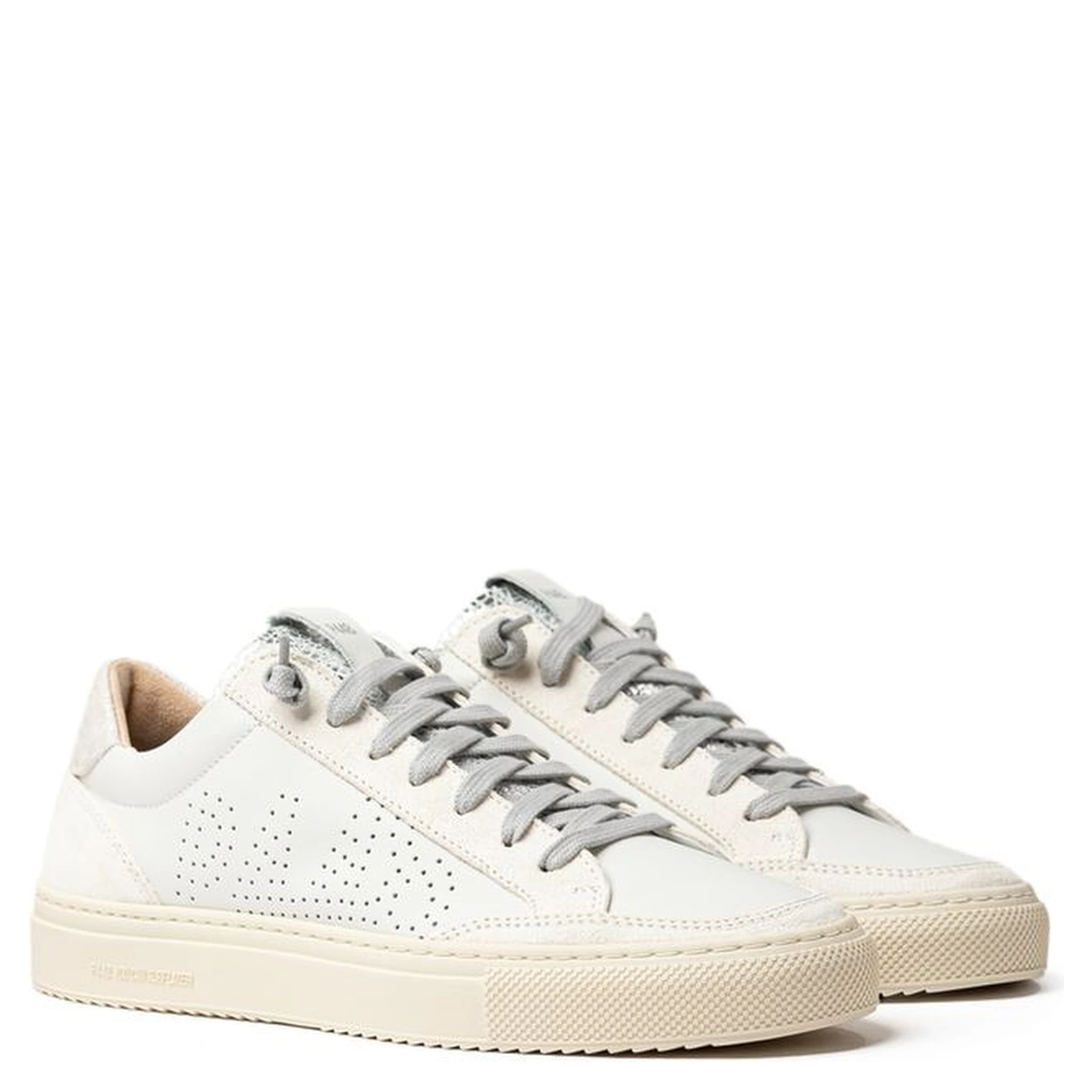 White Leather T-Shirt