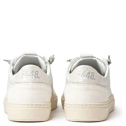 White Leather T-Shirt