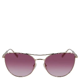 Rose Gold Metal Sunglasses