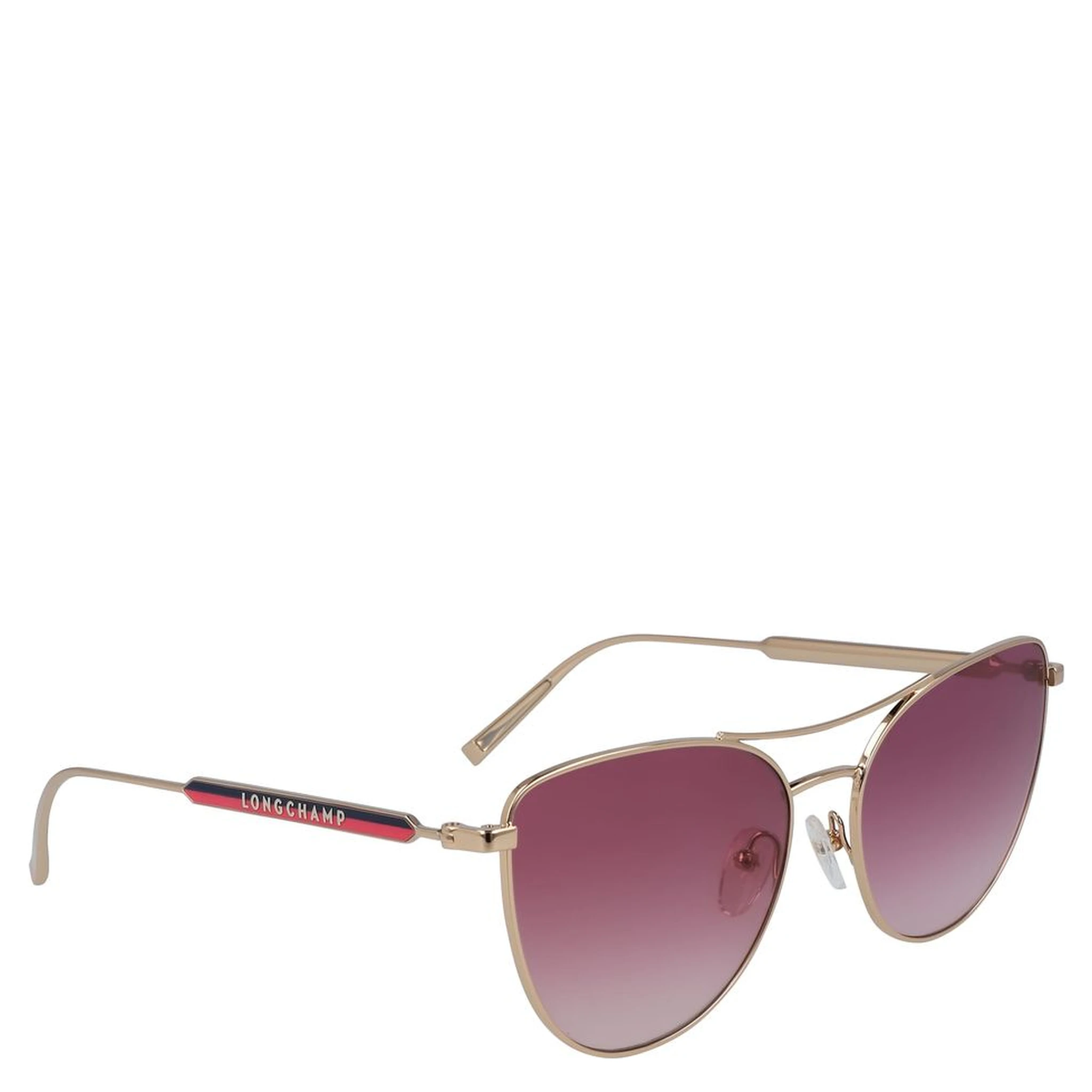 Rose Gold Metal Sunglasses