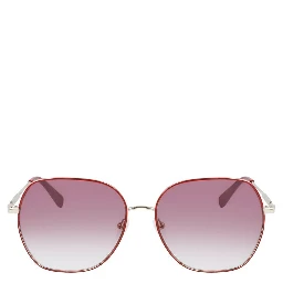 Red Metal Sunglasses