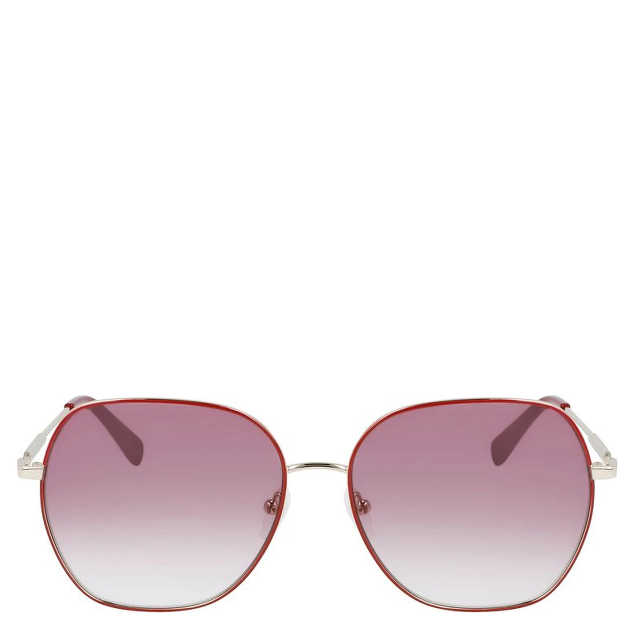 Red Metal Sunglasses