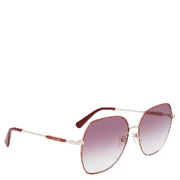 Red Metal Sunglasses