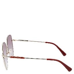 Red Metal Sunglasses