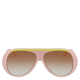 Pink Plastic Sunglasses