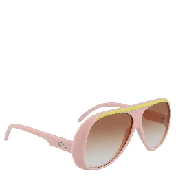 Pink Plastic Sunglasses