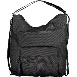 Black Polyester Shoulder bag