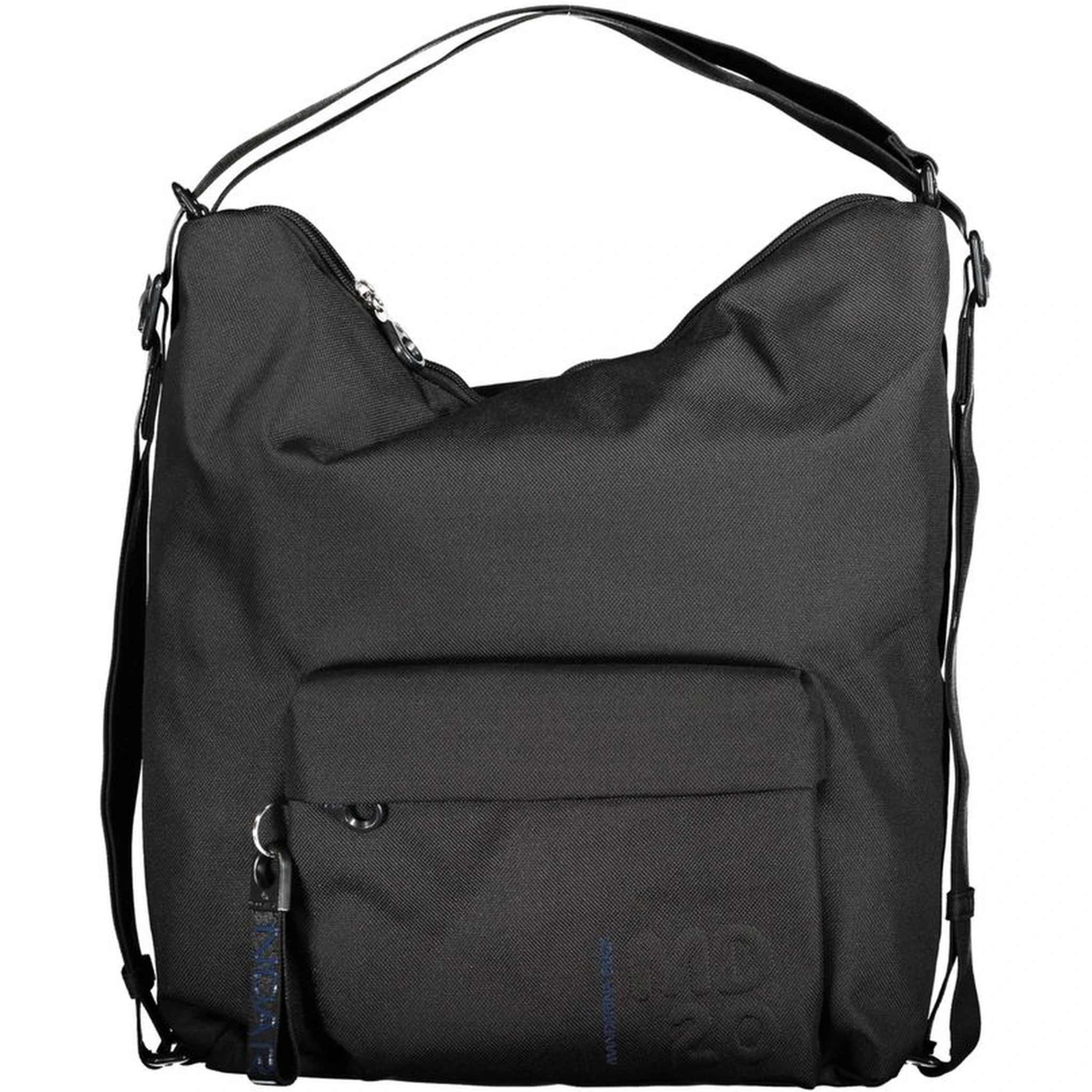 Black Polyester Shoulder bag