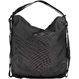 Black Polyester Shoulder bag