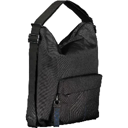 Black Polyester Shoulder bag