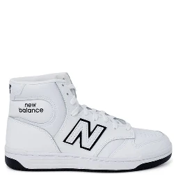 Black Leather Athletic Sneakers