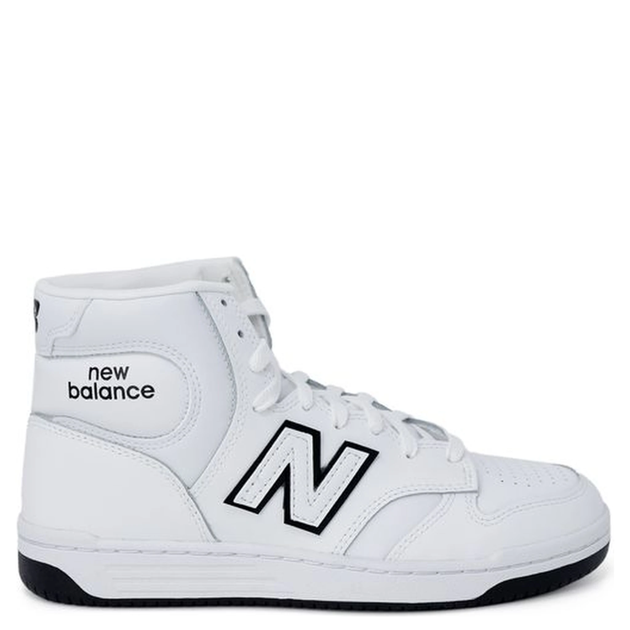 Black Leather Athletic Sneakers