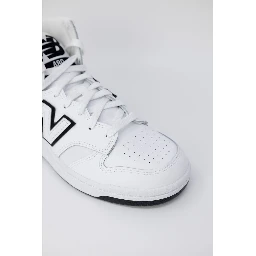 Black Leather Athletic Sneakers