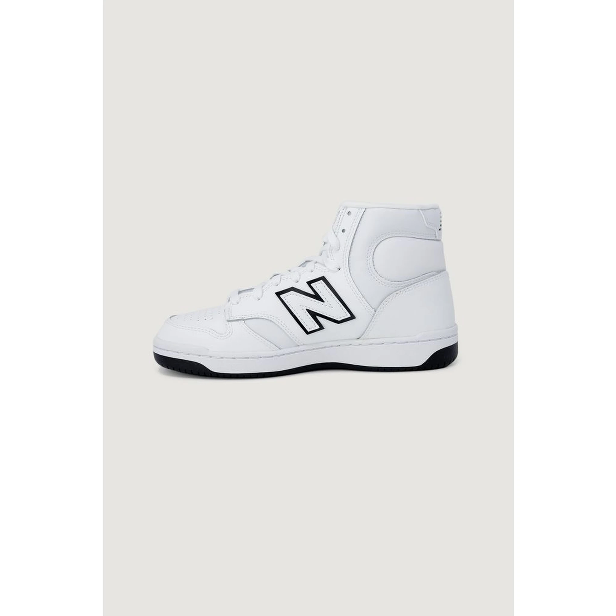 Black Leather Athletic Sneakers