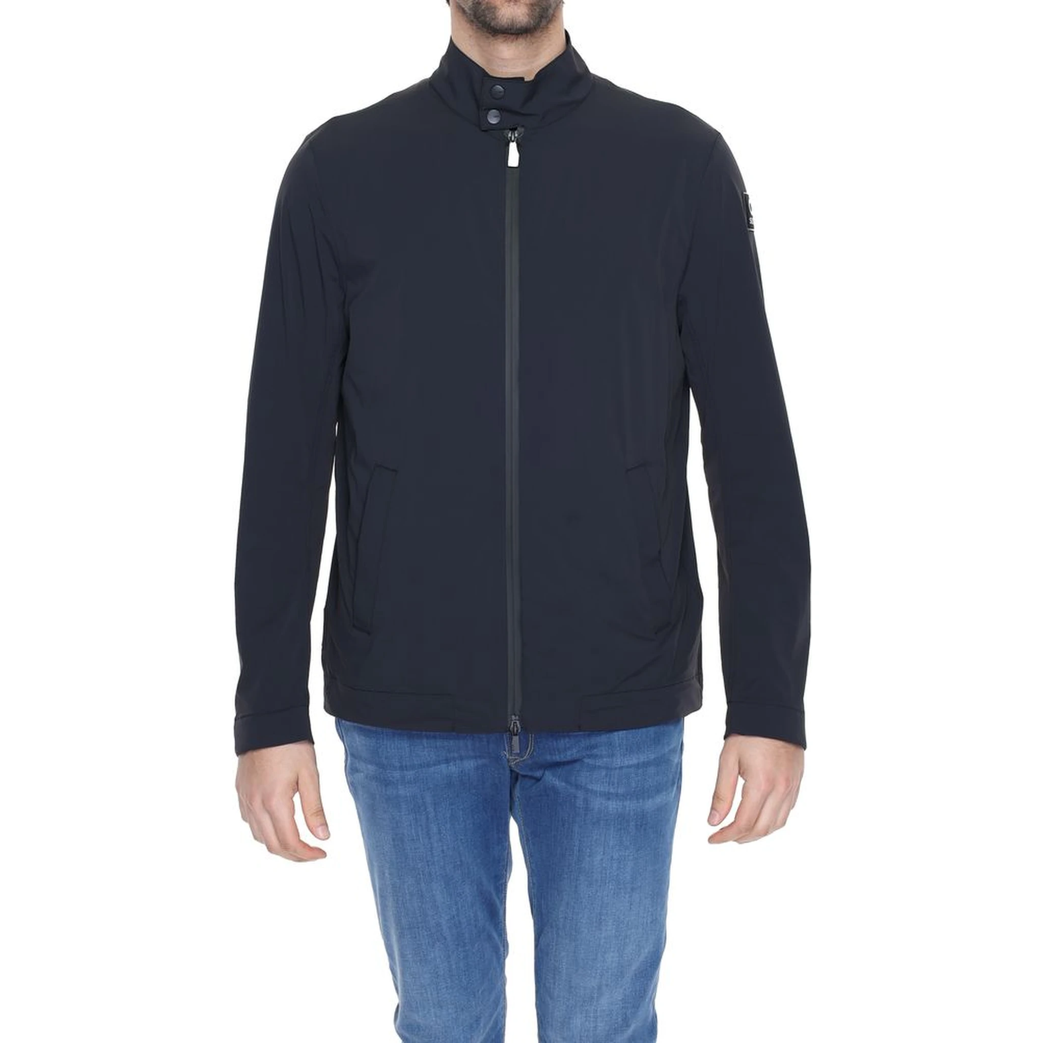 Black Nylon Shell Jacket