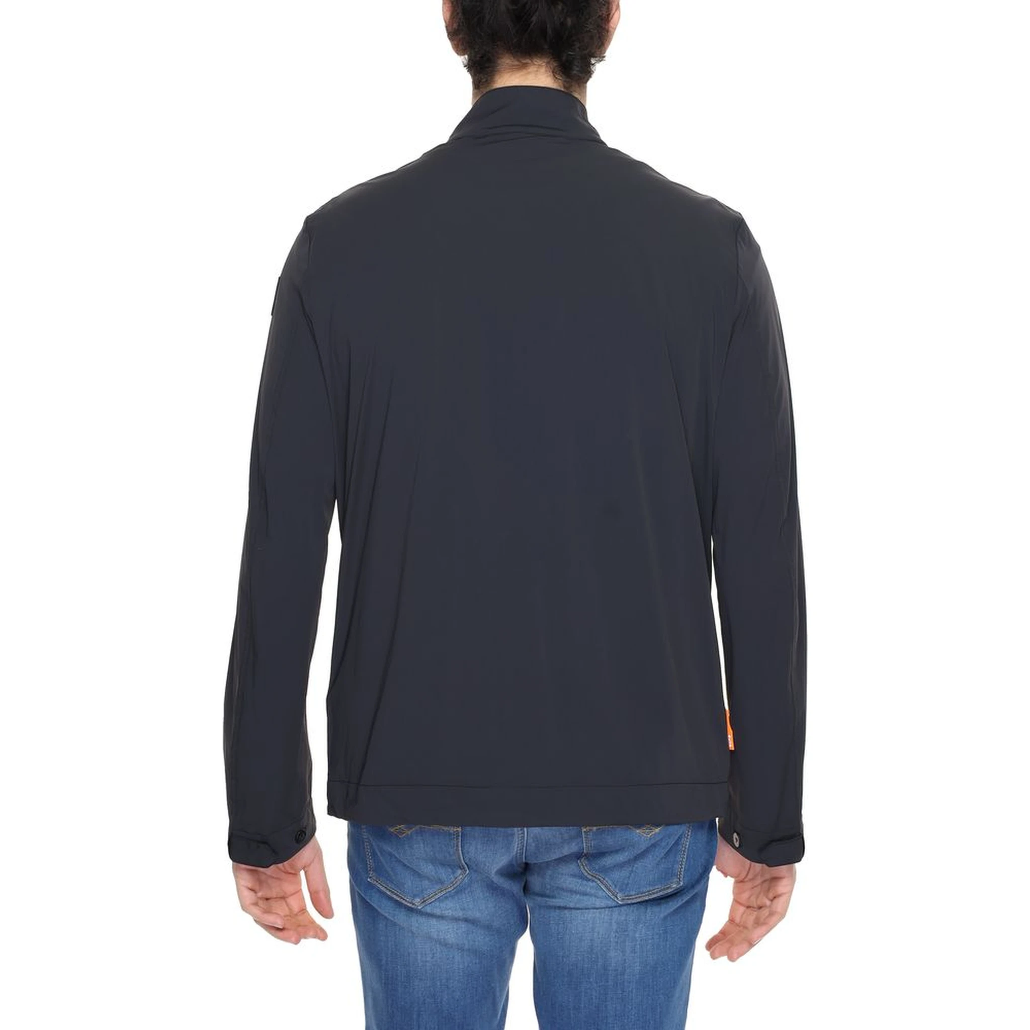 Black Nylon Shell Jacket