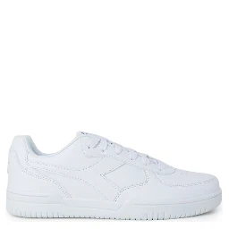 White Artificial Leather Low Top Sneakers