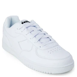 White Artificial Leather Low Top Sneakers