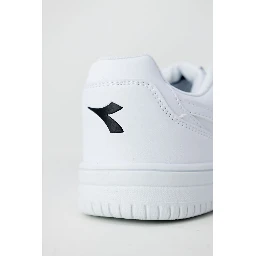 White Artificial Leather Low Top Sneakers